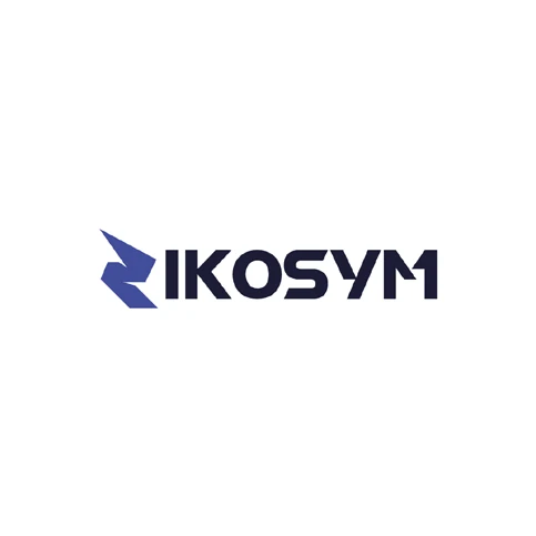 IKOSYM logo presented on a light background.